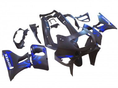 1993-2007 Matte Black Blue Kawasaki ZZR400 Motorcycle Fairings Canada