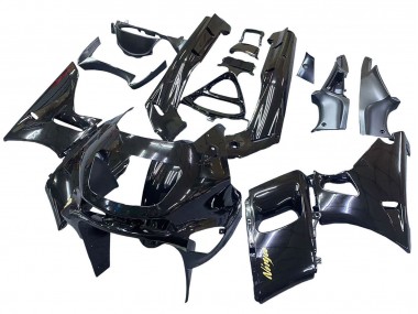 1993-2007 Glossy Black Gold Ninja Kawasaki ZZR400 Motorcycle Fairings Canada