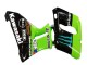 1993-2007 Green Glossy Black Blue Monster Elf Touch4 Bridgestone Kawasaki ZZR400 Motorcycle Fairings Canada