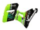 1993-2007 Green Glossy Black Blue Monster Elf Touch4 Bridgestone Kawasaki ZZR400 Motorcycle Fairings Canada