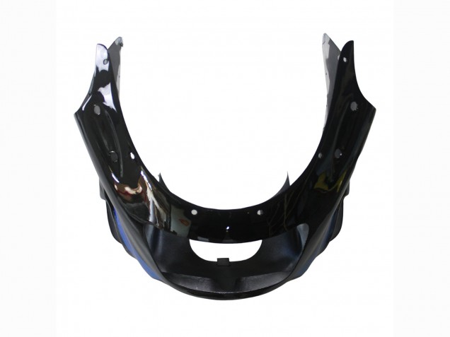 1990-1992 Blue Glossy Black Kawasaki ZZR1100 Motorcycle Fairings Canada