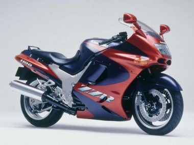 1993-2003 Marron Red Dark Blue Kawasaki ZZR1100 Motorcycle Fairings Canada