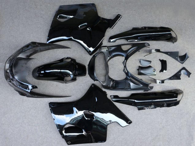 1993-2003 Glossy Black Kawasaki ZZR1100 Motorcycle Fairing Canada