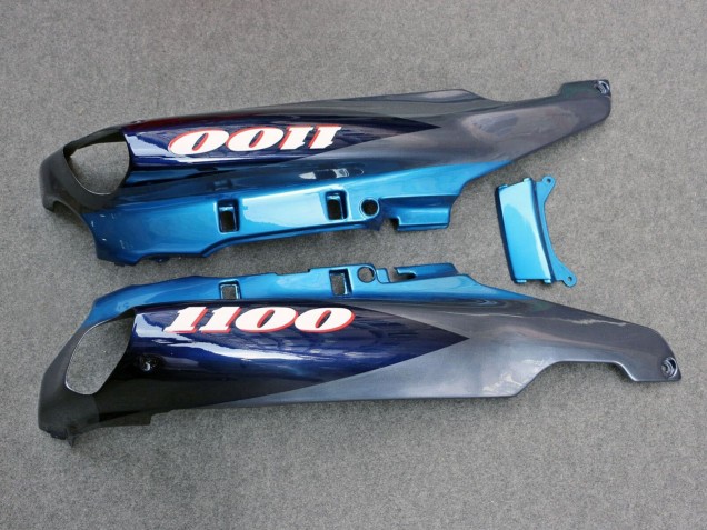 1993-2003 Glossy Blue Grey Kawasaki ZZR1100 Motorcycle Fairings Canada