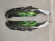 1993-2003 Glossy Black Green Flame Kawasaki ZZR1100 Motorcycle Fairings Canada