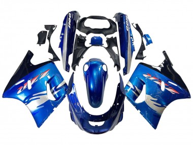 1993-2003 Blue Silver Black Kawasaki ZZR1100 Motorcycle Fairings Canada
