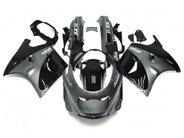 1993-2003 Grey Black Ninja Kawasaki ZZR1100 Motorcycle Fairings Canada