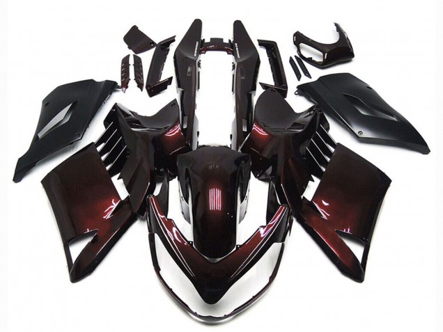 2007-2009 Maroon Red Black Kawasaki GTR1400/ZG1400 Motorcycle Fairings Canada