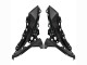 2022-2025 Matte Black Kawasaki Versys 650 Motorcycle Fairings Canada