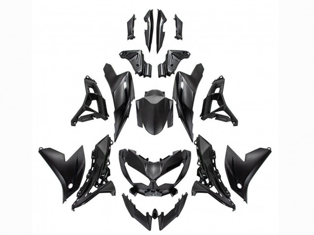 2022-2025 Matte Black Kawasaki Versys 650 Motorcycle Fairings Canada