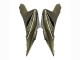 2021-2024 Dark Green Black Kawasaki Versys 650 Motorcycle Fairings Canada