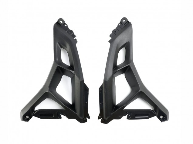 2021-2024 Glossy Black Kawasaki Versys 650 Motorcycle Fairings Canada