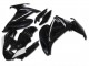 2009-2015 Glossy Black White Yamaha FZ6R Motorcycle Fairings Canada