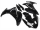 2009-2015 Glossy Black White Yamaha FZ6R Motorcycle Fairings Canada