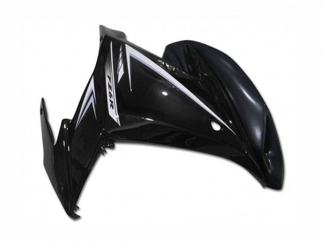 2009-2015 Glossy Black White Yamaha FZ6R Motorcycle Fairings Canada