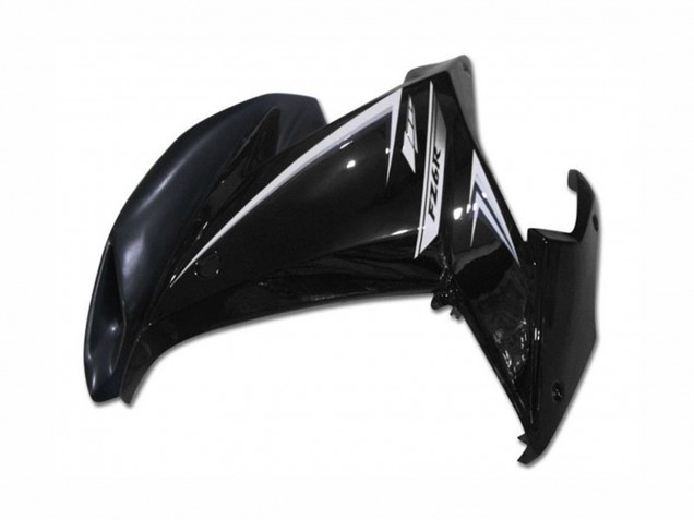 2009-2015 Glossy Black White Yamaha FZ6R Motorcycle Fairings Canada