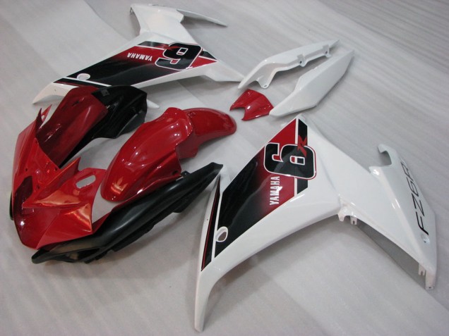 2009-2015 Red White Black 6 Yamaha FZ6R Motorcycle Fairings Canada