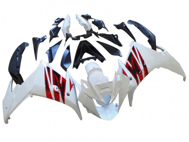 2009-2015 White Red Yamaha FZ6R Motorcycle Fairings Canada