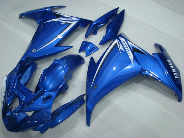 2009-2015 Blue White Yamaha FZ6R Motorcycle Fairings Canada