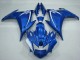 2009-2015 Blue White Yamaha FZ6R Motorcycle Fairings Canada