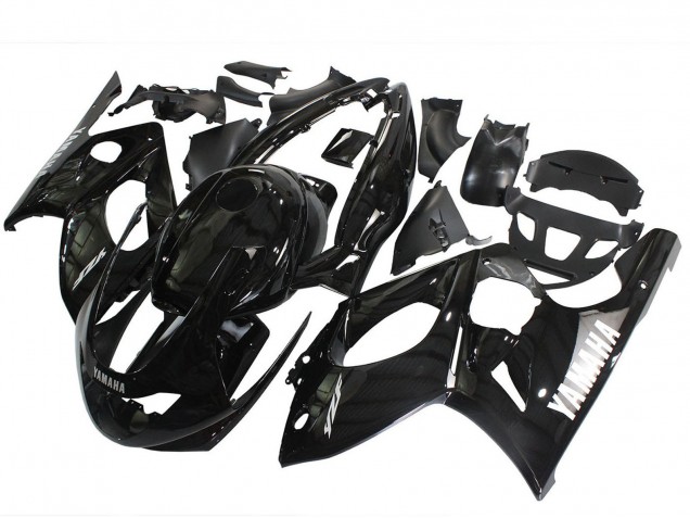 1996-2007 Glossy Black Yamaha YZF600R Thundercat Motorcycle Fairings Canada