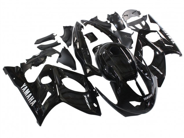 1996-2007 Glossy Black Yamaha YZF600R Thundercat Motorcycle Fairings Canada
