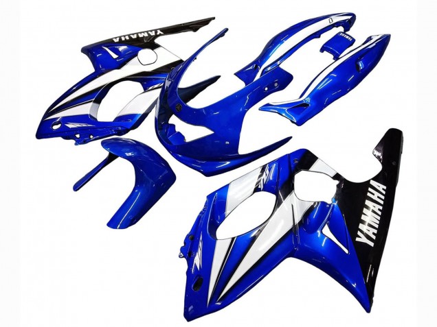 1996-2007 Blue White Black Yamaha YZF600R Thundercat Motorcycle Fairings Canada