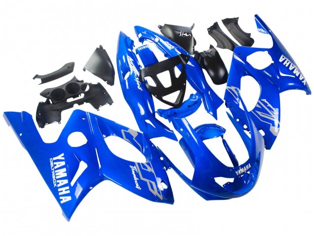 1996-2007 Blue White Silver Yamaha YZF600R Thundercat Motorcycle Fairings Canada
