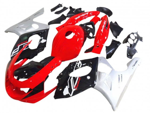 1996-2007 Red Black Silver Yamaha YZF600R Thundercat Motorcycle Fairing Canada