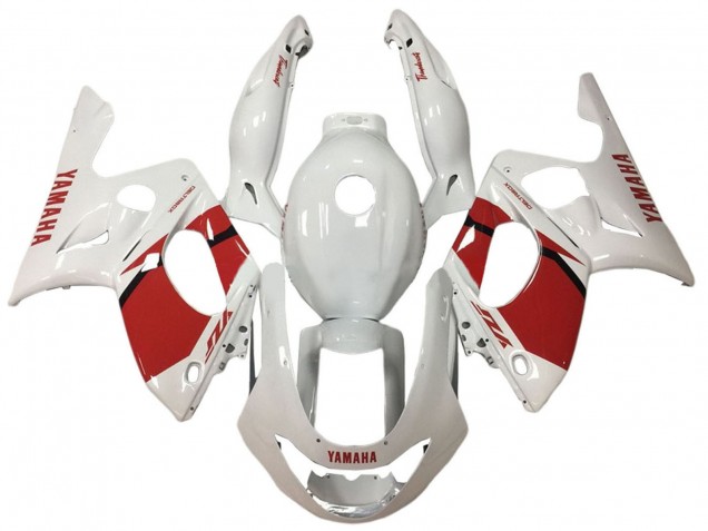 1996-2007 White Red Yamaha YZF600R Thundercat Motorcycle Fairings Canada