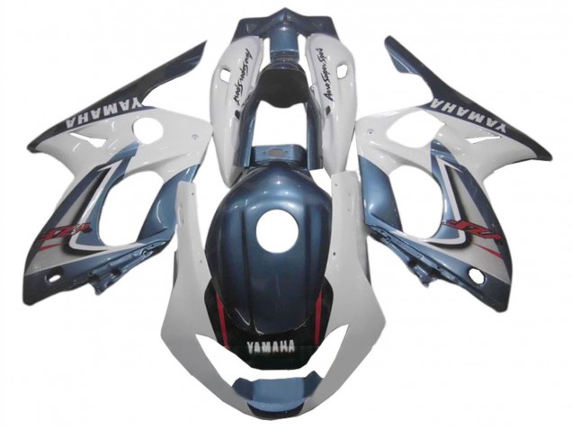 1996-2007 Dark Blue White Yamaha YZF600R Thundercat Motorcycle Fairings Canada