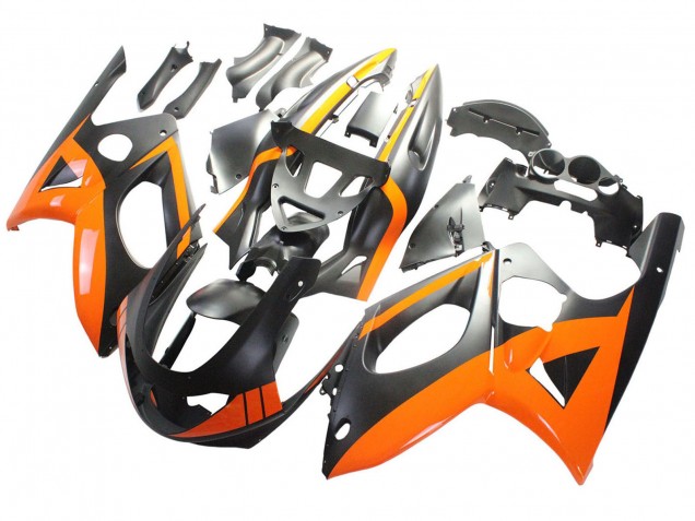 1996-2007 Black Orange Yamaha YZF600R Thundercat Motorcycle Fairings Canada