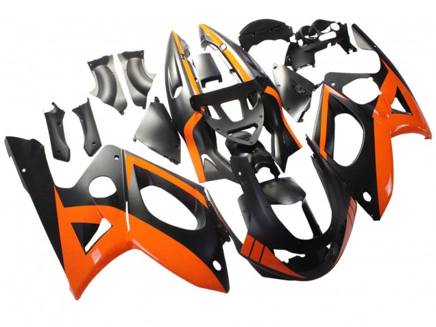 1996-2007 Black Orange Yamaha YZF600R Thundercat Motorcycle Fairings Canada