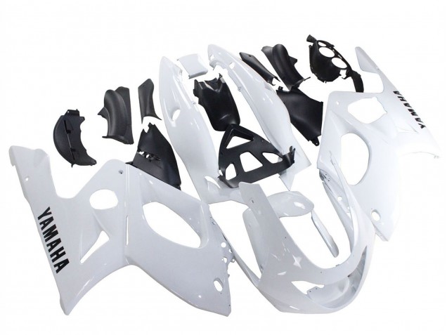 1996-2007 White Yamaha YZF600R Thundercat Motorcycle Fairing Canada