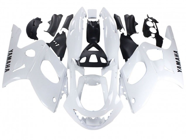1996-2007 White Yamaha YZF600R Thundercat Motorcycle Fairing Canada
