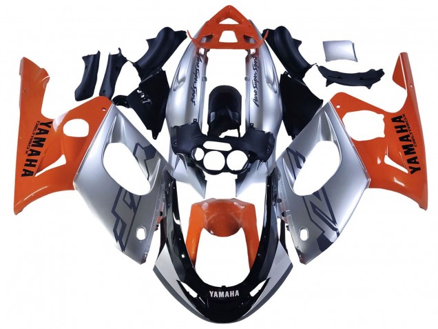 1996-2007 Orange Grey Glossy Black Yamaha YZF600R Thundercat Motorcycle Fairings Canada