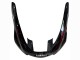 1997-2007 Black with Dark Red Flame Yamaha YZF 1000R Thunderace Motorcycle Fairings Canada