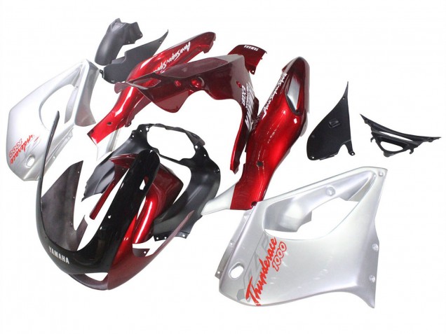 1997-2007 Red Silver Thunderace Yamaha YZF 1000R Thunderace Motorcycle Fairings Canada