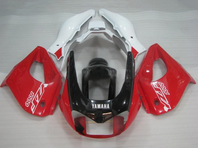 1997-2007 White Red Yamaha YZF 1000R Thunderace Motorcycle Fairings Canada