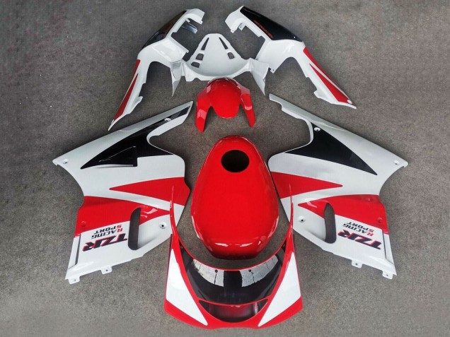 1991-1994 White Red Black Racing Yamaha TZR250 3XV Motorcycle Fairings Canada