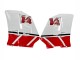 1985-1987 White Red Black Yamaha RZV500 / RD500 Motorcycle Fairings Canada