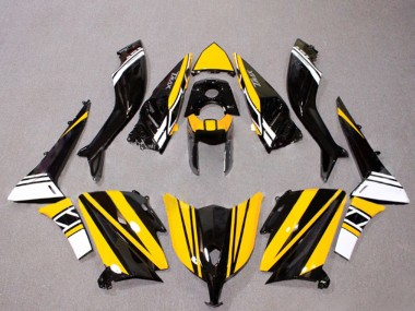2012-2014 Glossy Black Yellow White Yamaha TMAX530 Motorcycle Fairings Canada
