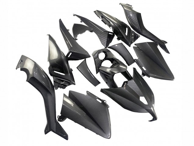 2012-2014 Black Carbon Fiber Yamaha TMAX530 Motorcycle Fairings Canada