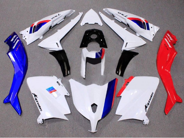 2012-2014 White Red Blue Yamaha TMAX530 Motorcycle Fairing Canada
