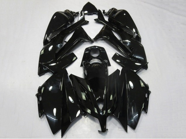 2012-2014 Glossy Black Yamaha TMAX530 Motorcycle Fairings Canada