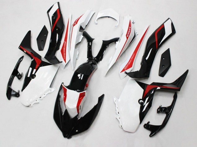 2017-2021 White Red Glossy Black Yamaha XMAX300 Motorcycle Fairings Canada