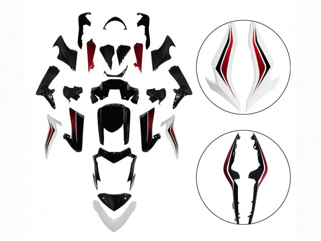 2015-2020 Black Red White Suzuki GSX-S 1000 Motorcycle Fairings Canada