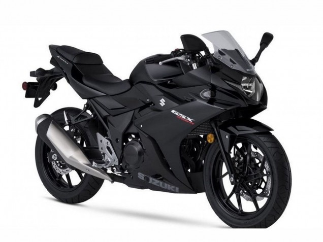 2017-2020 Matte Black Suzuki GSX250R Motorcycle Fairings Canada