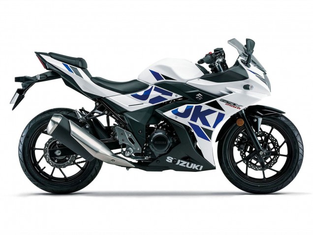 2017-2020 White Blue Black Suzuki GSX250R Motorcycle Fairings Canada