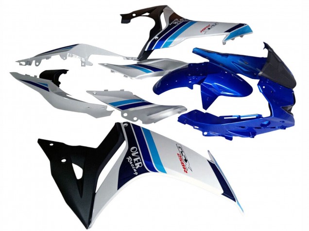 2017-2020 White Blue Black Racing Suzuki GSX250R Motorcycle Fairings Canada